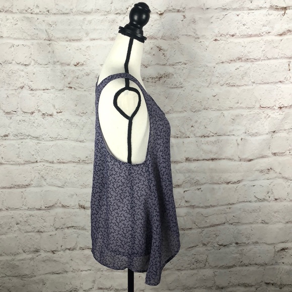 NWOT RVCA Sheer Tank Top Blouse Sz Medium - Picture 4 of 7